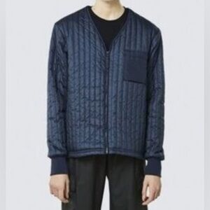 Rains Banja Liner Jacket Navy Medium / Small puffer NWOT